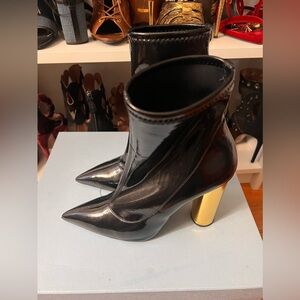 Giuseppe Zanotti Patent Boots Size 41 Black